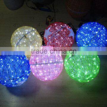 Customizable Led Outdoor Christmas Lighted Balls