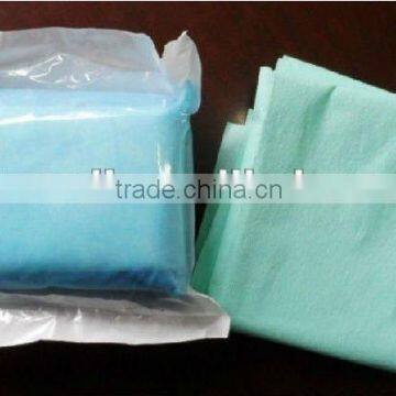 Disposable Nonwoven Bed Sheet With Square Ends In Hoppital Use