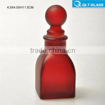 New Design Frence square Glass Perfume Bottle for woman