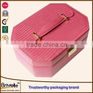 custom cardboard leather wine carrier box/luxury white cardboard leather wine carrier box/leather sunglasses box