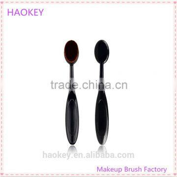 2016 New Professional 10 Pcs Soft Oval Toothbrush Makeup Brush Sets Foundation Brushes Contour Powder Blush Concealer Brush photo-6
