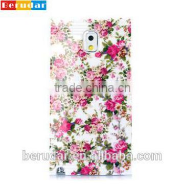 Smart phone accessories for flower printing samsung note 3 case