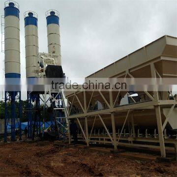 HZS35 Concrete Batching Plant, Portable 35m3 Concrete Batching Plant in Phillipines