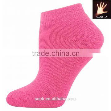 China Manufacturer Custom Cotton Solid Color Anklet Socks Without Spandex photo-5