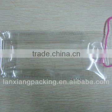 pvc pouch with button