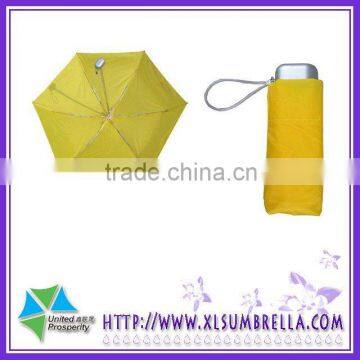 19" Promotion Rain Mini 5 folding umbrella