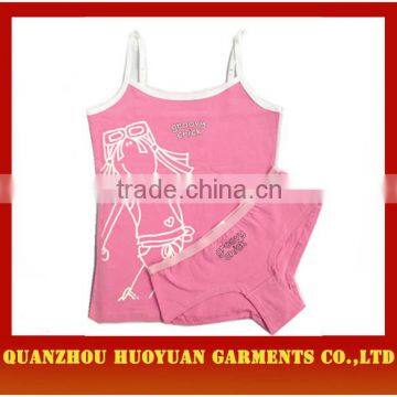 Short-Sleeve 100% Cotton Girl's Sleepwear