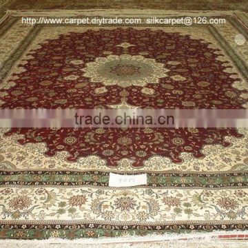 Antique silk carpet