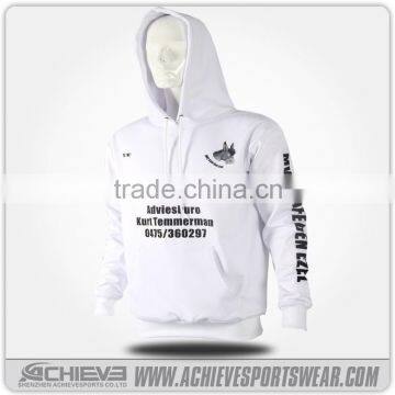 Sublimation Printed Fleecy Hoodies, Cool Custom Sublimation Hoodie Sweatshirts photo-3
