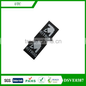 Wholesale heat cut eco-friendly boys clothing woven label