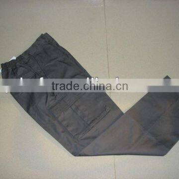 gray uniform pants