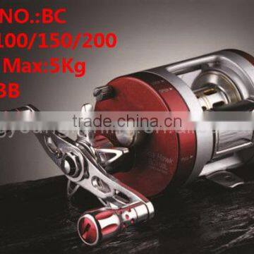 BC Sea Hawk High End Size 100/150/200 6+1-10+1BB Trolling Fishing Reel