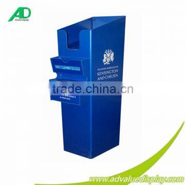 Custom Cradboard Display Stand Brochure holder bin dump For Supermarket/shops