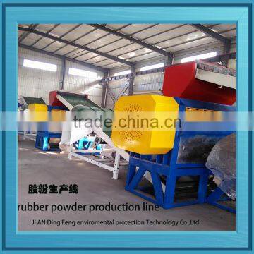 Latest Technology Waste Tyre Recycling Rubbing Machine photo-5