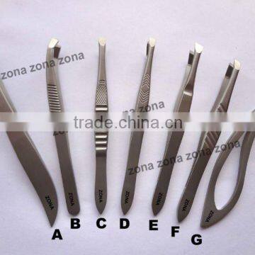 Cosmetic Tweezers / Stainless Steel Eyebrow Tweezers From Pakistan