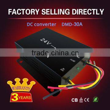 High efficiency 93% DC to DC 30amp dc dc converters 12v 24v