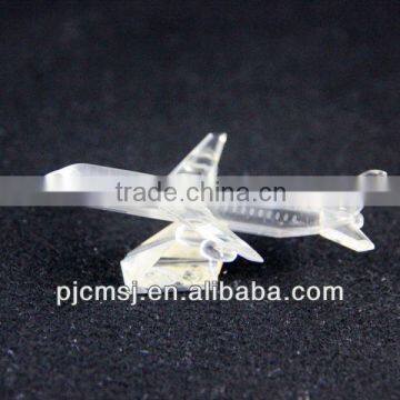 mini crystal airplane model as souvenir or gifts