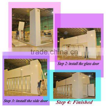 Cold Storage Room With Displaying Glass Door for Supermarket Use photo-3