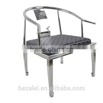 Modern Staimless Steel Marble Dining Chair Series photo-2