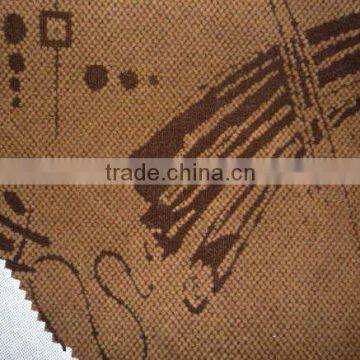 couch double flocking fabric
