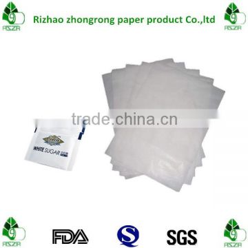 pe coated sugar sachet packing paper