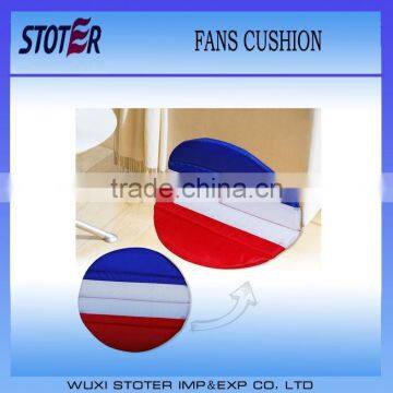 World cup fans cushion with costomized logo