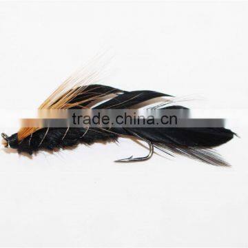 Assorted Big Hook Trout Fishing Lures Deceiver Trout Flies Fly Fishing Lures