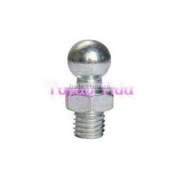 Gas spring 16-28mm white zinc plated Ball Pins with M12