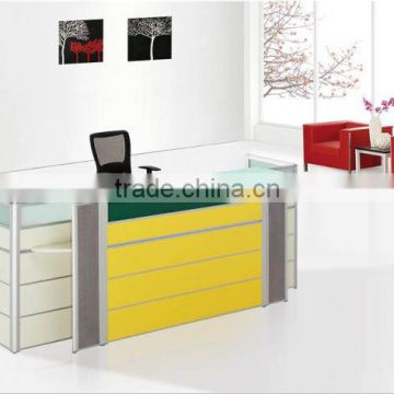 TG011 new design modern commercial front desk with 320#screen