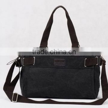 2014 cheap canvas hot stylish customize men leather briefcase for sale