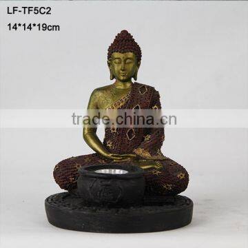 Resin Crafts Solar Buddha Statues Garden Lighting Wholesale photo-2
