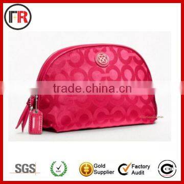 Ladies cosmetic bag travel with mirror