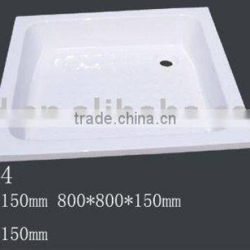 acrylic square shower tray