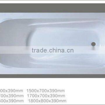 Acrylic bathtub(pass ISO9001) for export