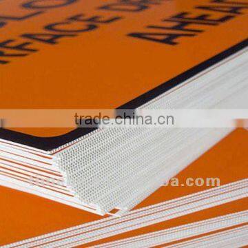 Plastic outdoor sign board material