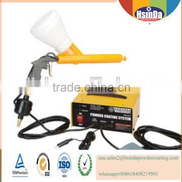 cheap spray powder coating paint machinery price test gun equipment
