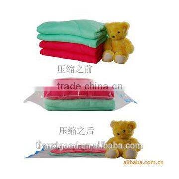 vacuum seal jumbo plastic cube bags\clothing bedding vacuum compression bag