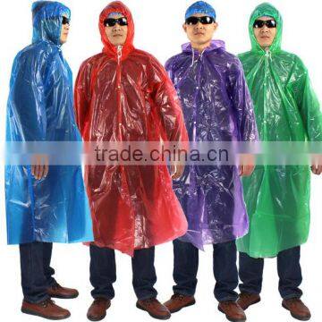 Cheap Disposable Rain Poncho With Ball/ Disposable Raincoat/ Rain Coat photo-3