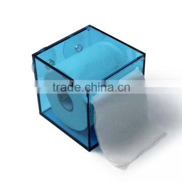 very popular simple style colorful custom acrylic tissue box wholesale