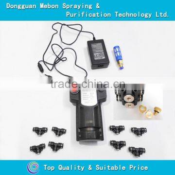 Cycle timer 60 seconds ON+20 seconds OFF low pressure patio mist machine,19 nozzles fog cooling system