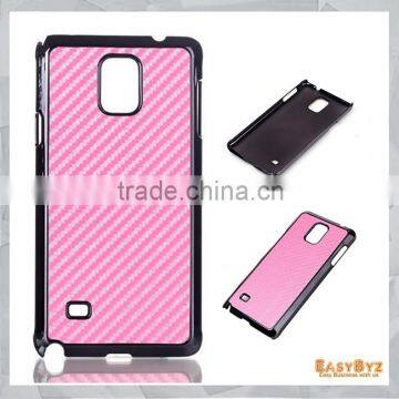 Plated Carbon Fiber Plastic Case for Samsung Galaxy Note 4 N910 N910C N910S
