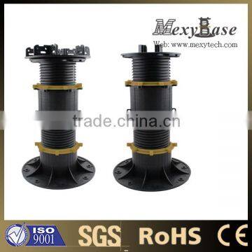Adjustable plastic pedestal for tile, decking, and flooring .