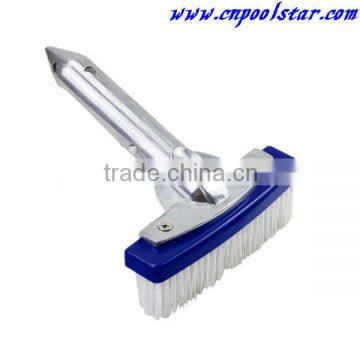 Hose Cleaning Brush 5.5:/14cm Polybristle Wall Brush with Alu Handle (P1407)