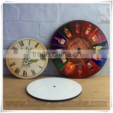 MDF Wall Clock For Dye Sublimation for Heat Transfer Promotional photo-2