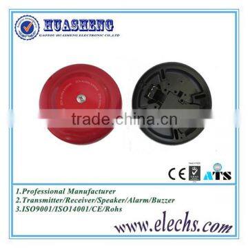 Hot selling high quality 12v or 24v red color fire alarm call bell