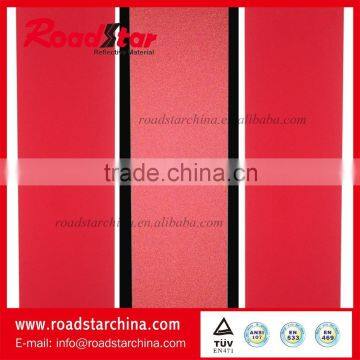 Colorful Reflective PU Shoes Leather