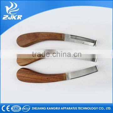 stainless steel hoof knife