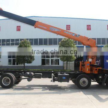 12ton Timber Crane on Truck, Model No.: SQ12S4, Hydraulic Crane With Telescopic Arms