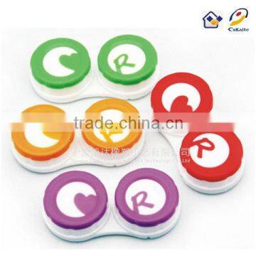 Green circle eyes dual cases of contact lens