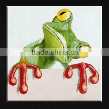 Handmade Acrylic Painting,Canvas Animal Painting 55564